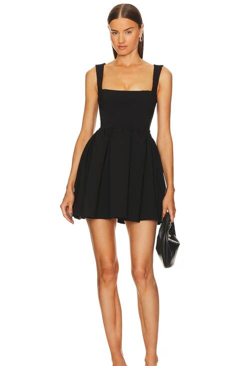 LPA Dresses & Skirts - LPA Giovanna Mini Dress in Black Size Small